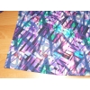 Bluzka Oversize z fantazyjnym wzorem - kolorowe mazaje